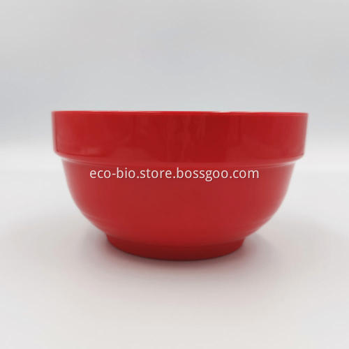 Bol de vaisselle à base de plantes compostable sans encre qui respecte l&#39;environnement
